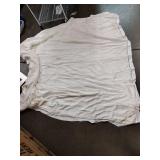 Your Moon mulberry silk white queen size blanket -