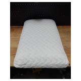 Nice white firm pillow approximately 23x15 in -