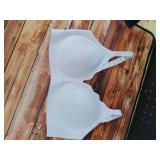 Avidlove Women Seamless Bras No Underwire Full Coverage Bralettes Wireless Everyday Bra V Neck T Shirt Brassiere Light Purple M - Retail: $25