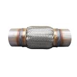 SUISFLXGRO Exhaust Flex Pipe 3\X6\in10\in Universal Type 100% Stainless Steel For Heavy Duty and Cars - Retail: $22in