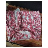WDIRARA Womenfts Allover Print Knot Side High Waist Wrap Skirt Zipper Back Boho Mini Skirt Red Medium - Retail: $27