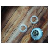AzWzz Universal Tub Stopper Bathtub Drain Plug, Pop Up Tub Drain Hair Catcher, Drain Cover with Strainer, for 1-38 to 2in Bath Drain Hole - Retail: $15
