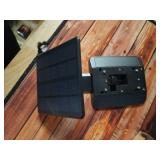 QIBOX Solar Charger Compatible with Ring Video Doorbell 433 PlusBattery Doorbell Plus, Waterproof Continuously Solar Panel, Adjustable Panel - Retail: $40