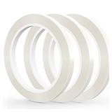 GLAMFIELDS 3 Rolls 14\ 60Yd Floral Tapes,Clear Floral Tape,White Floral Tape for Bouquet Stem Wrap, Waterproof Florist Tape for Flower Arrangements Supplies Craft Corsages Wedding 60 YdRoll - Retail: 