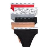 Hanes Originals Womenfts Underwear Hi-Leg Pack, Stretch-Cotton Hi-Leg Panties, Basic Assorted Colors, 6-Pack - Retail: $9
