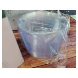 FOCUSLINE 100 Count Clear Plastic Plates 7 Inch, Disposable Salad Dessert Plates Heavy Duty- Premium Clear Hard Plastic for Weddings, Parties and Events - Retail: $25