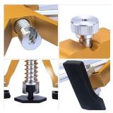 Gliston Auto Dent Puller Kit - Adjustable Golden Dent Remover Tools Paintless Dent Repair Kit Dent Lifter Puller for Car Large and Small Ding Hail Dent Removal - Retail: $36