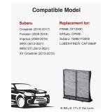 Puroma Cabin Air Filter with Activated Carbon, Replacement for CP930, CF10930, CAF1869P, Subaru: 72880-FG000, Compatible with Crosstrek, Forester, Impreza, WRX, WRX STI, XV Crosstrek - Retail: $9