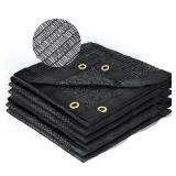 Kesfitt Garden 40% Shade Cloth, Resistant Sun Shade Net 8x20FT Mesh Tarp with HDPE Material and Reinforced Grommets Shade Trap for Greenhouse, Plant, Pergola, and Backyard Patio Sunshade - Retail: $26