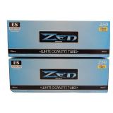 Zen Light 100fts Cigarette Tubes -2 Pack, 250 ct per box - Retail: $14