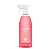 Method All-Purpose Cleaner, Pink Grapefruit, Plant-Based and Biodegradable Formula Perfect for Most Counters, Tiles, Stone, and More, 28 oz spray bottle - Retail: $4