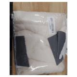 Foxdecor Fuzzy Couch Arm Covers Recliner Arm Covers, Arm Chair Covers Set of 2, Non-Slip Chair Arm Covers, Arm Rest Cover for Sofa, Armchair Slipcovers Couch Arm Protector (Cream White 30x30 inch) - R