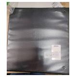 Avery(R) Durable View 3 Ring Binder, 1-12 Inch EZD Rings, 1 Black Binder (09400) - Retail: $9