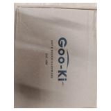 Goo-Ki 6 Pack 3 Inch Antique Brass Knurled Cabinet Pulls - Vintage Bar Handles - Textured Grip for Drawer, Dressers, Furniture Hardware - Retail: $30