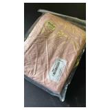 mimixiong Cotton Baby Blanket Knitted Crochet Receiving Crib Nursery Swaddling Blankets for Newborn Baby Boy Girl Pastel Pink 30x40 Inch (Pack of 1) - Retail: $20