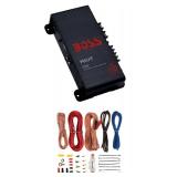 BOSS Audio Systems R1002 Riot 200 Watt 2-Channel Class AB 2 Ohm Stable Full Range Car Audio Amplifier and AKS8 Amplifier Installation Wiring Kit - Retail: $3,045