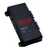 BOSS Audio Systems R1002 Riot 200 Watt 2-Channel Class AB 2 Ohm Stable Full Range Car Audio Amplifier and AKS8 Amplifier Installation Wiring Kit - Retail: $3,045