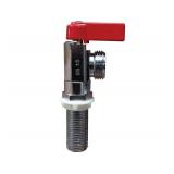 American Valve WM75LQTR 12\ Male Quarter Turn Brass Washing Machine Valve Red, 12-Inch - Retail: $13in
