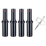 HUNTER PGP-adj Rotor Sprinkler Heads - 4 Pack - Includes Adjustment Tool - Retail: $45