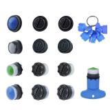 Hibbent 12 Pcs Faucet Aerator with 6 Pcs Faucet Aerator Key Removal Wrench Tool, Aerators Replacement Inserts for Sink M16.5 18.5 21.5 24 mm Tap Aerators Flow Restrictor - Retail: $10