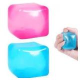 2pk Square Gel Stress Cubes -