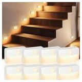 8pk Motion Sensor Stair Lights -