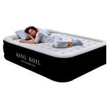 King Kole mattress company full double high airbed kit -