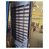 Slat Grid Panel for Display â Perfect Econoco Metal Slat Grid for Any Retail Display, 2â Width x 8â Height, 3 Grids Per Carton (Black)