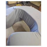cooloo8 Lap Desk for Adults, Gaming Pillow, Reading Pillow, Lap Desk, Laptop Desk Pillow, Couch Reading Pillow, Memory Foam Bed Rest Pillow for Reading, Laptop Stand for Bed(Grey)