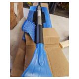 Snow Joe - 4-In-1 Telescoping Snow Broom + Ice Scraper - Blue
