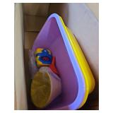 Buckets of Fun 6-in-1 Backyard Waterpark for Kids Ages 2+  Sprayer  Dump Bucket and Water Tables