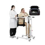 BEWATEC Hydraulic Transfer Lift Chair, Folding Portable Transfer Lift Wheelchair, Patient/Disabled/Seniors Lift Aid for Home, Nursing Home, Car -Retail- $949.99