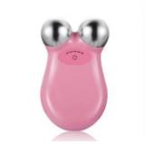 Portable Beauty Device, Eye and face Home Facial Essence Introduction Instrument (Pink Massager)
