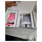 Portable Beauty Device, Eye and face Home Facial Essence Introduction Instrument (Pink Massager)
