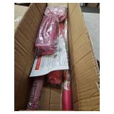 Campanelli Mighty Tidy Pink Cleaning Brush Set