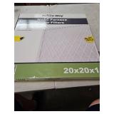Future Way 20x20x1 Air Filters, 8-Pack with Reusable Frame, MERV 11, MPR 1000 AC Furnace Filters, Space Saving & Cost-effective