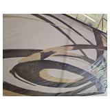 Black And White Abstract Wall Art Decor Maximalist Home paintings Decor Wall Art Canvas Prints Three color lines graffiti Modern Wall Decorations Framed for Living Room Wall Bedroom Kitchen Office Dec
