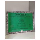 Arches Watercolor Paper Block, Cold Press, 18 x 24", 140 pound  - Retail: $120