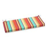 Pillow Perfect 575469 Outdoor/Indoor Westport Spring Bench/Swing Cushion, 45 x 18", Multicolored
