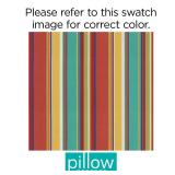 Pillow Perfect 575469 Outdoor/Indoor Westport Spring Bench/Swing Cushion, 45 x 18", Multicolored