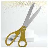 25 Inch Gold Scissors for Grand Opening  Heavy Duty Scisors 25