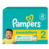 FACTORY SEALED - Pampers Baby Diapers - Swaddlers - Size 2, 42 Count, Ultra Absorbent Disposable Infant Diaper