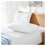 HALANS Bed Pillows for Sleeping - Breathable & Comfortable, Ideal for Side, Back & Stomach Sleepers, Hotel Collection Quality 20X26" Standard(2PACK)