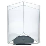 Azar Displays 193732 8.5 W x 11" H 3-Sided Sign Holder with Revolving Base