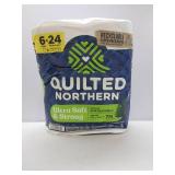 FACTORY SEALED - Quilted Northern Ultra Soft & Strong Bathroom Tissue - 6 Mega Rolls