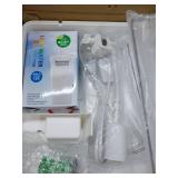 FACTORY SEALED -  Turtle Tank Habitat Kit,Aquatic Tortoise Enclosure Starter Aquarium with Multi-Function Area,Hideout,UV Basking Platform Light,Water Filter,Fish Net,Drainage,Plant for Turtle Reptile