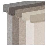 Persilux Light Filtering Roller Shades for Window Blinds,Linen Fabric,Thermal Insulated Fabric UV Protection Shades for Home,Office,Bedroom,Door,Light Filtering-Beige,34 W X 72" H