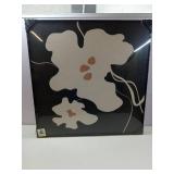 3Pcs Framed Abstract Floral Wall Art Paintings Modern Black and White Botanical Poster Prints