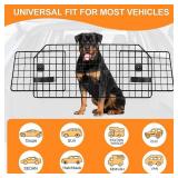 FACTORY SEALED - MBR&MBS Dog Barrier for SUVs & Van Vehicles Trucks Adjustable Large Pet Car Gate Universal-Fit Divider Cargo Area Dogs Car Accessories Safety Travel Heavy-Duty Wire Mesh Dog Car Guard