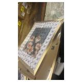 Golden State Art, 16x20 Picture Frame Set of 6 - Matted to 11x14 Photo - Engineered Wood Gallery Frame Set with Plastic Cover - Wall Mounting (Gold, 6 Pack) - Retail: $58